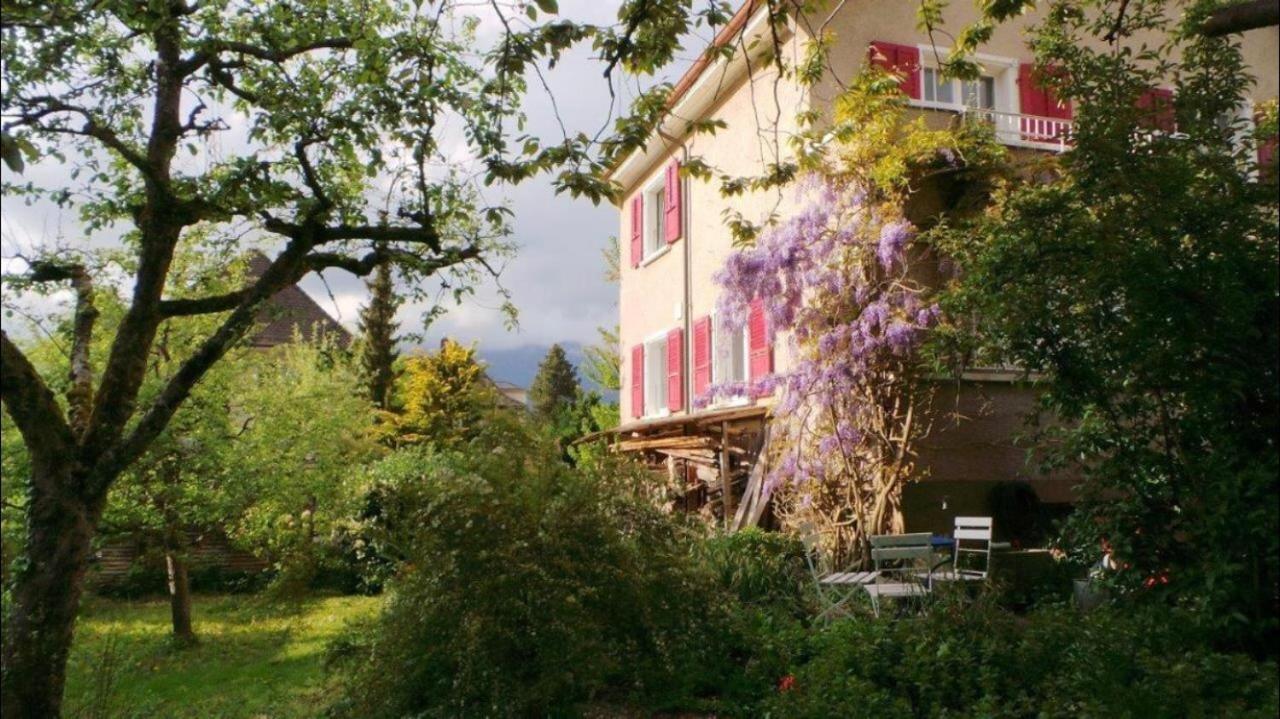 Au Jardin Bed & Breakfast Zuchwil Exterior photo